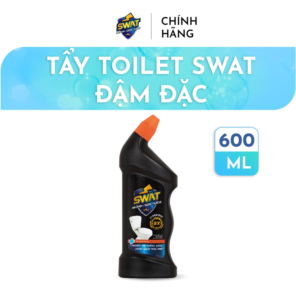 Chất Tẩy Toilet Swat Đậm Đặc 600 Ml