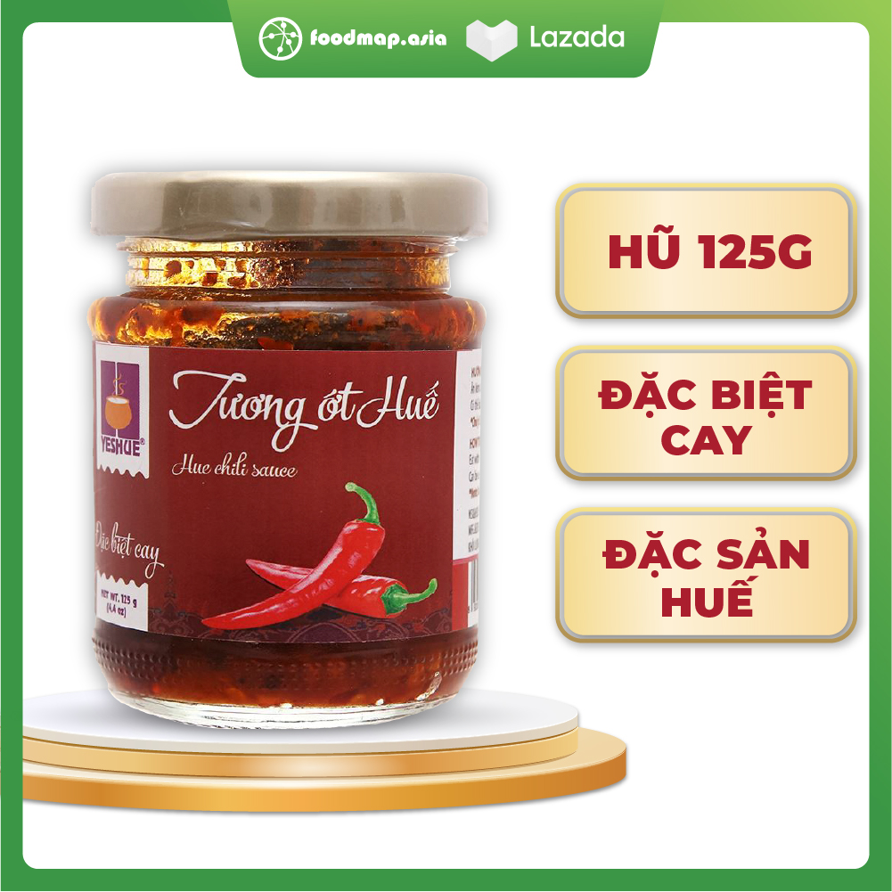 Tương ớt đặc sản huế yeshue- hũ 125gr - foodmap