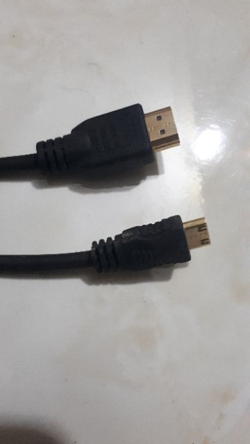 Cáp mini hdmi ra hdmi 5m 2 đầu dương