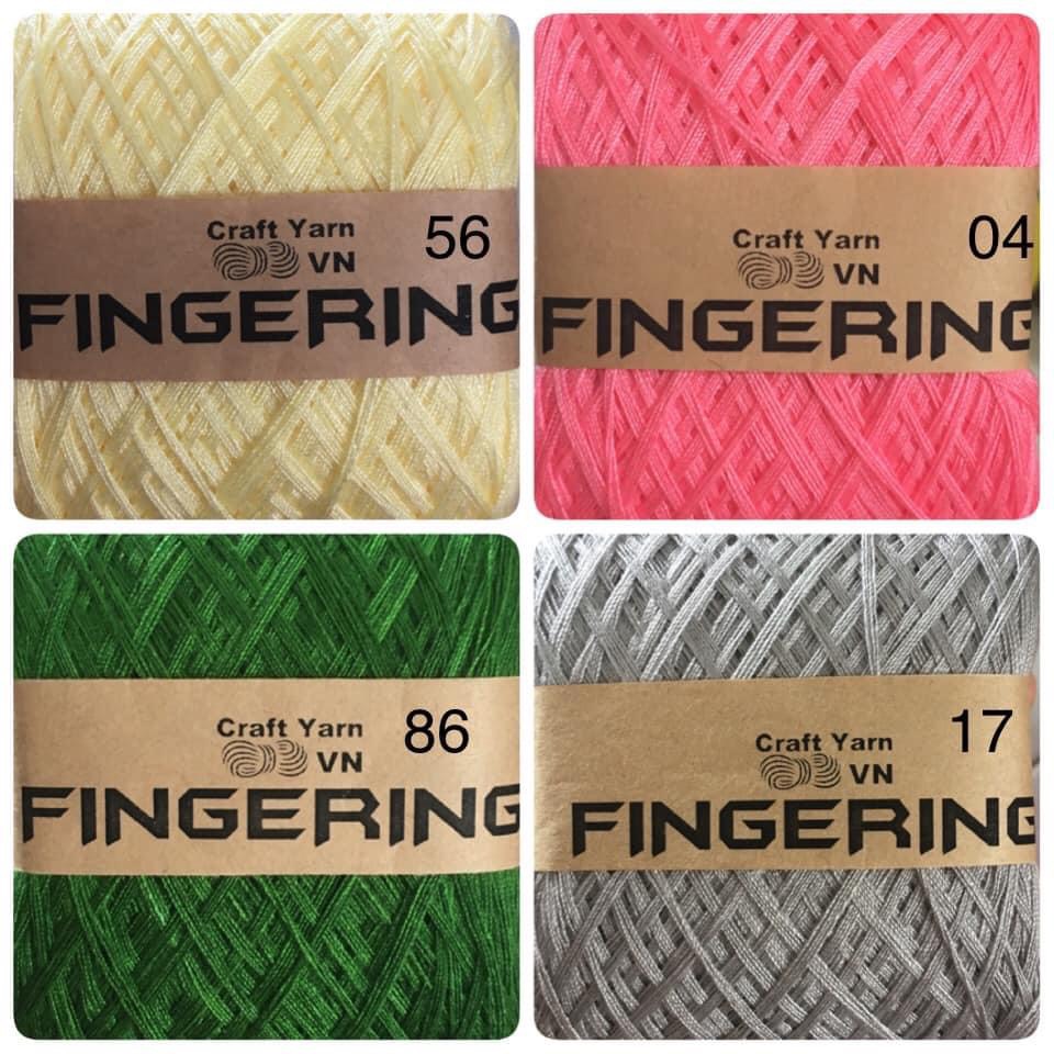 Sợi cotton bóng Fingering