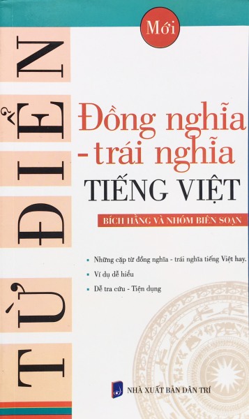 Sách - Từ Điển Đồng Nghĩa - Trái Nghĩa Tiếng Việt (KV)