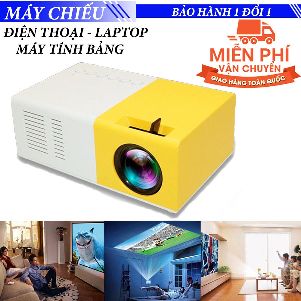 Máy chiếu Mini Power Light PD 300 cho điện thoại laptop máy tính bảng hỗ trợ đọc độ phân giải lên đến 1920 x 1080 pixel Android iPhone ipad