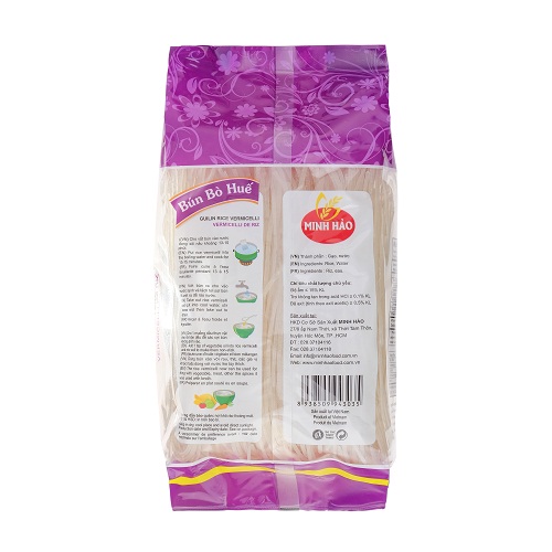2 Gói Bún Bò Huế Minh Hảo 400g
