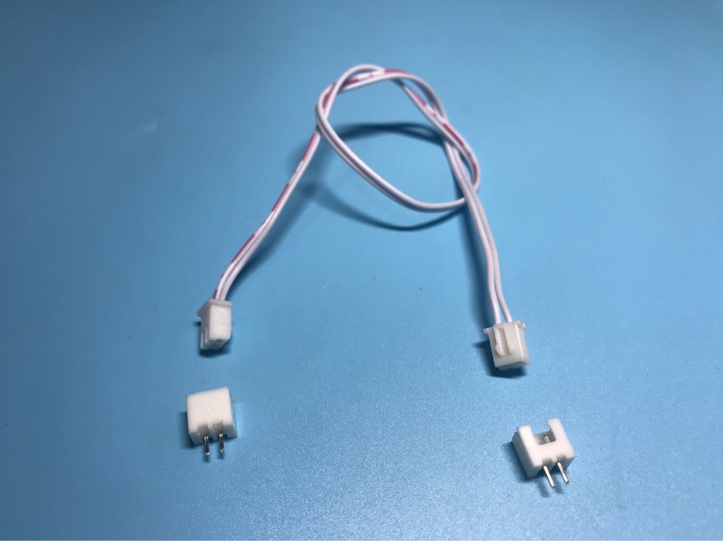 Dây giắc cắm 2 đầu  2.54-2P XH-2P-(bộ 10 sản phẩm)