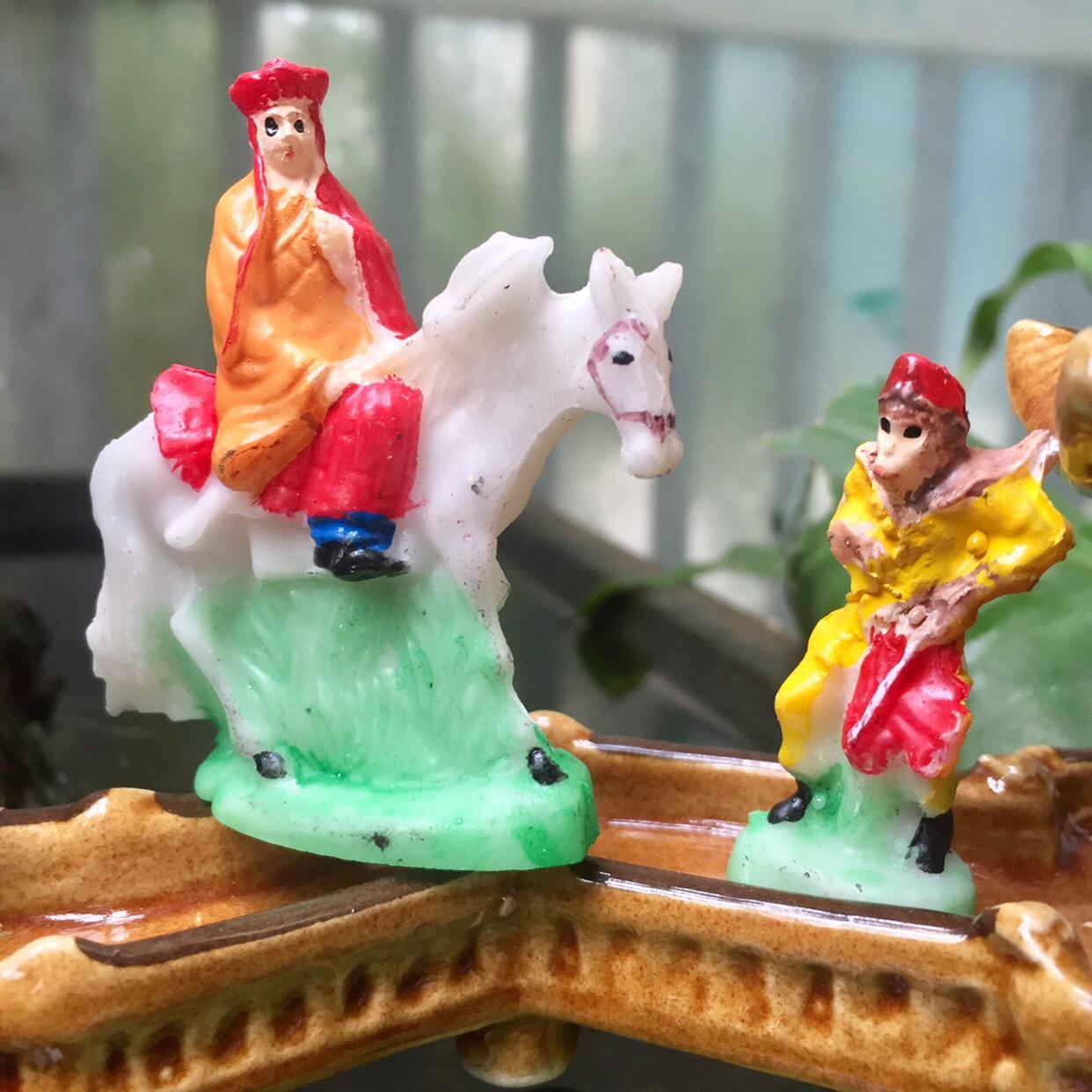 Bộ Tây Du Ký nhựa cao cấp size nhỏ -Trang Trí Hồ Cá,Bể Cá-Hòn Non Bộ