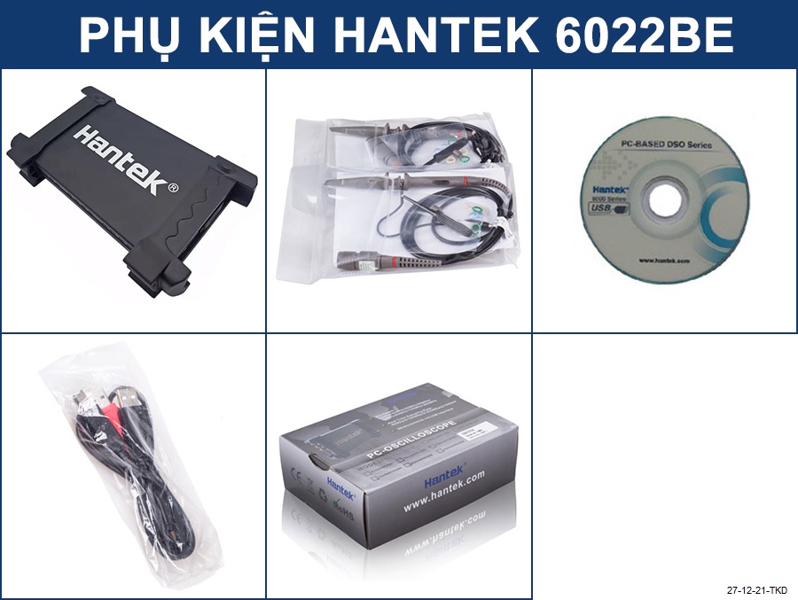 Máy Hiện Sóng PC Oscilloscope Hantek 6022BE