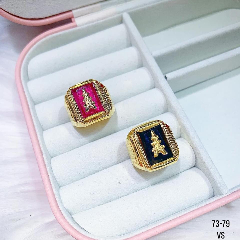 Nhẫn vàng tây nam nhẹ và chất
