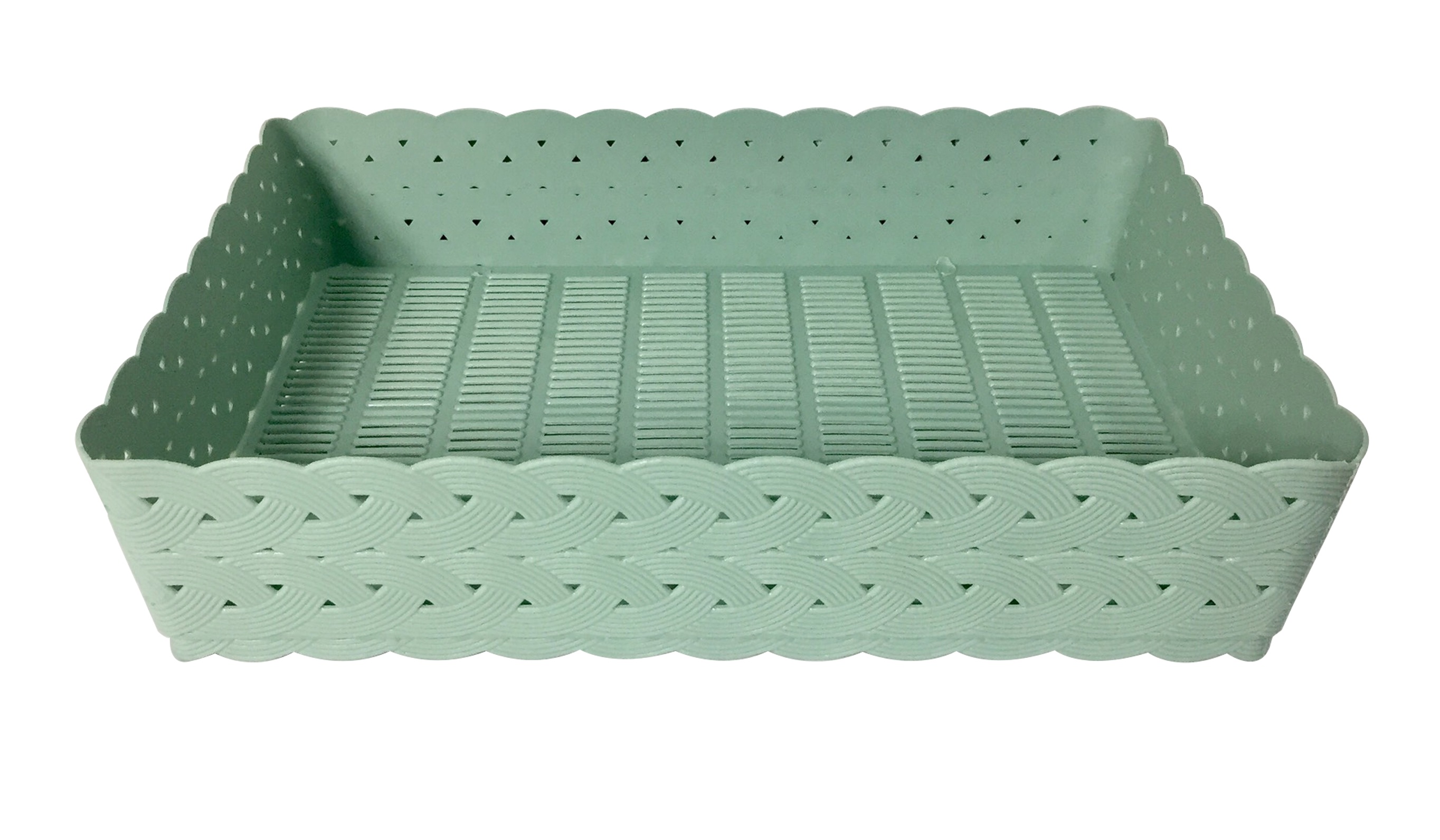 Rổ đan chữ nhật TỰ LẬP - TL345 - 32.5x.25.5x7.5cm