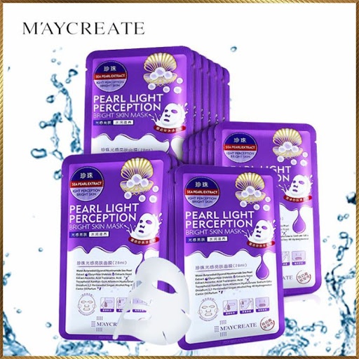 Hộp 20 Miếng Mặt Nạ HA MayCreate Xanh Và Tím