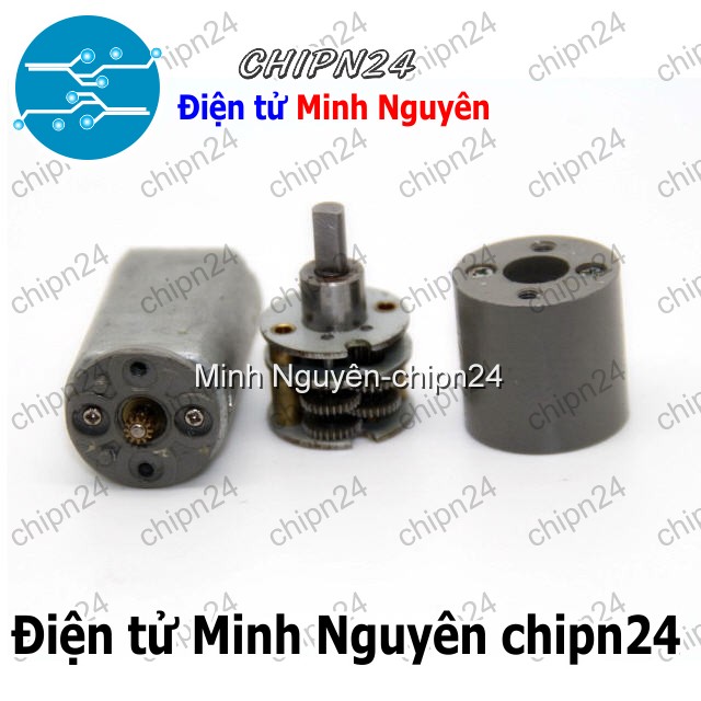 [1 cái] (F93.1) Động Cơ Giảm Tốc GT2 3-12VDC