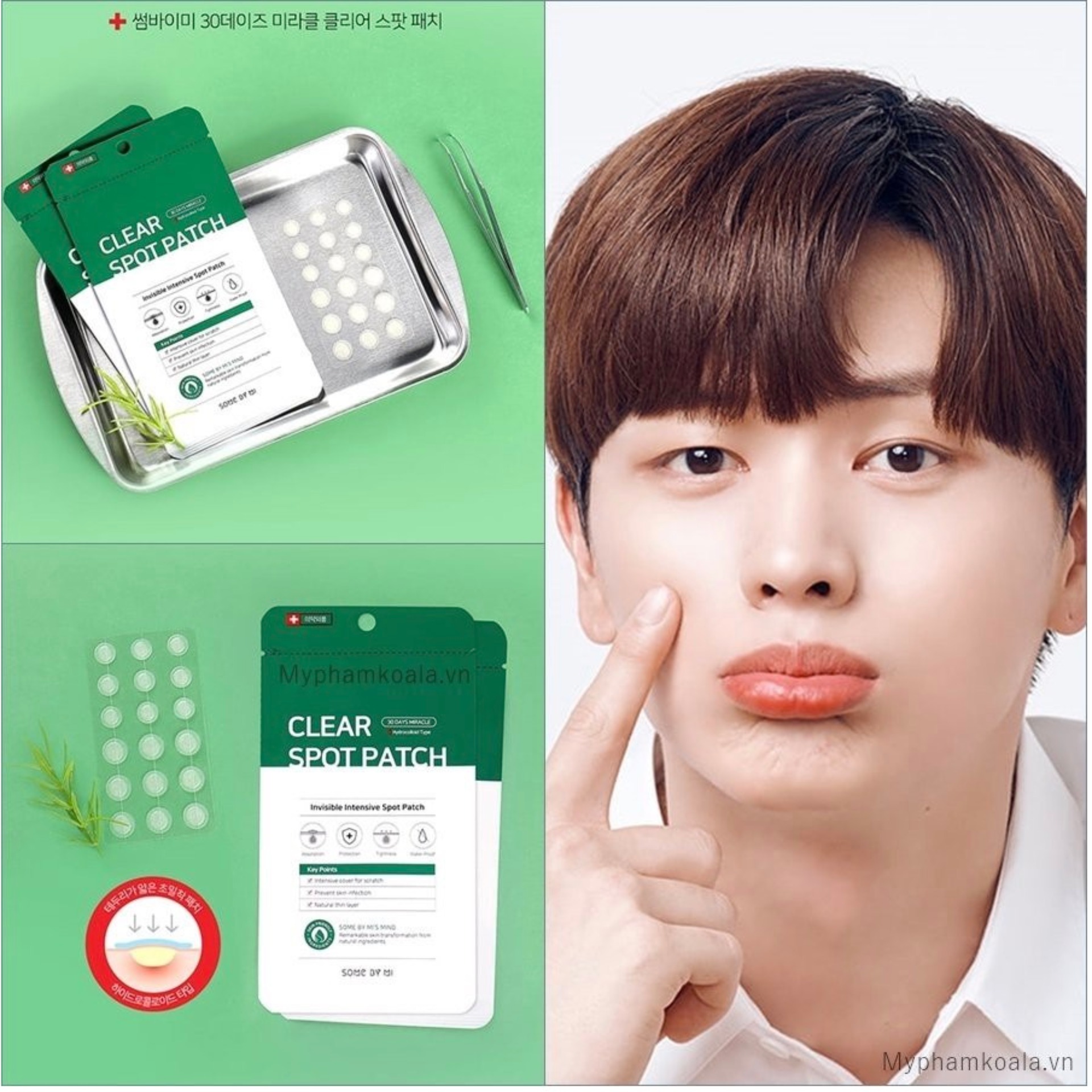 Some By Mi Clear Spot Patch - Miếng Dán Ngừa Mụn (18 Miếng) [Nhập Khẩu Chính Hãng]
