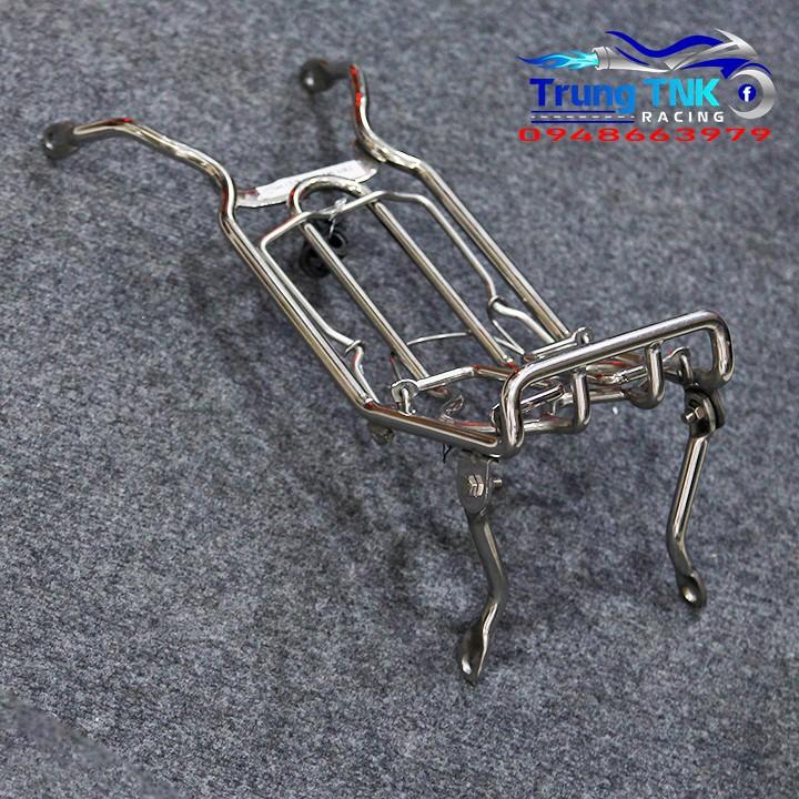 Baga giữa inox 10 li gắn cub 125.