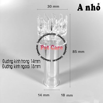 Đầu lọc váng xoay bể cá nhỏ