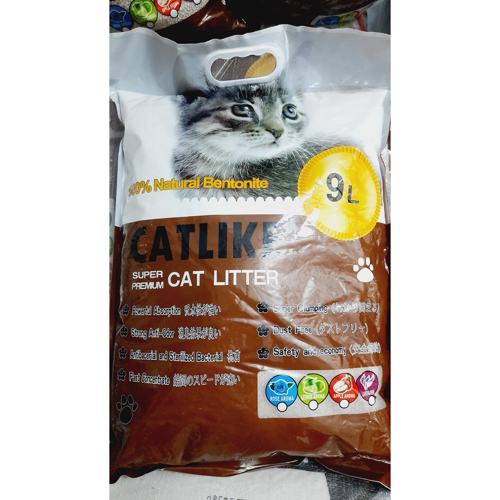 COMBO 3 bịch cát nhật - cát vệ sinh cho mèo - 9L
