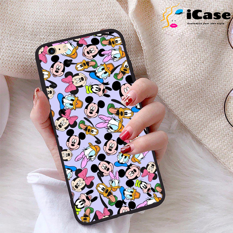 Ốp lưng iPhone 6 Plus viền dẻo TPU BST Hoạt Hình