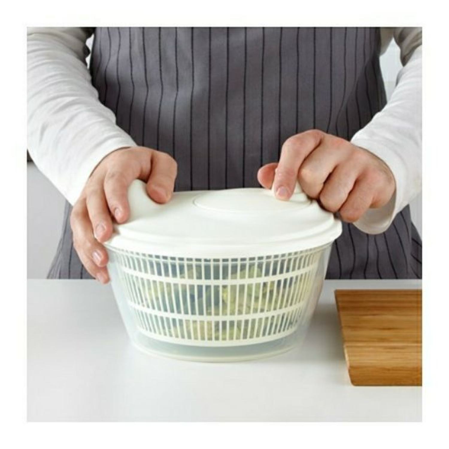 Rổ quay rau salat ikea