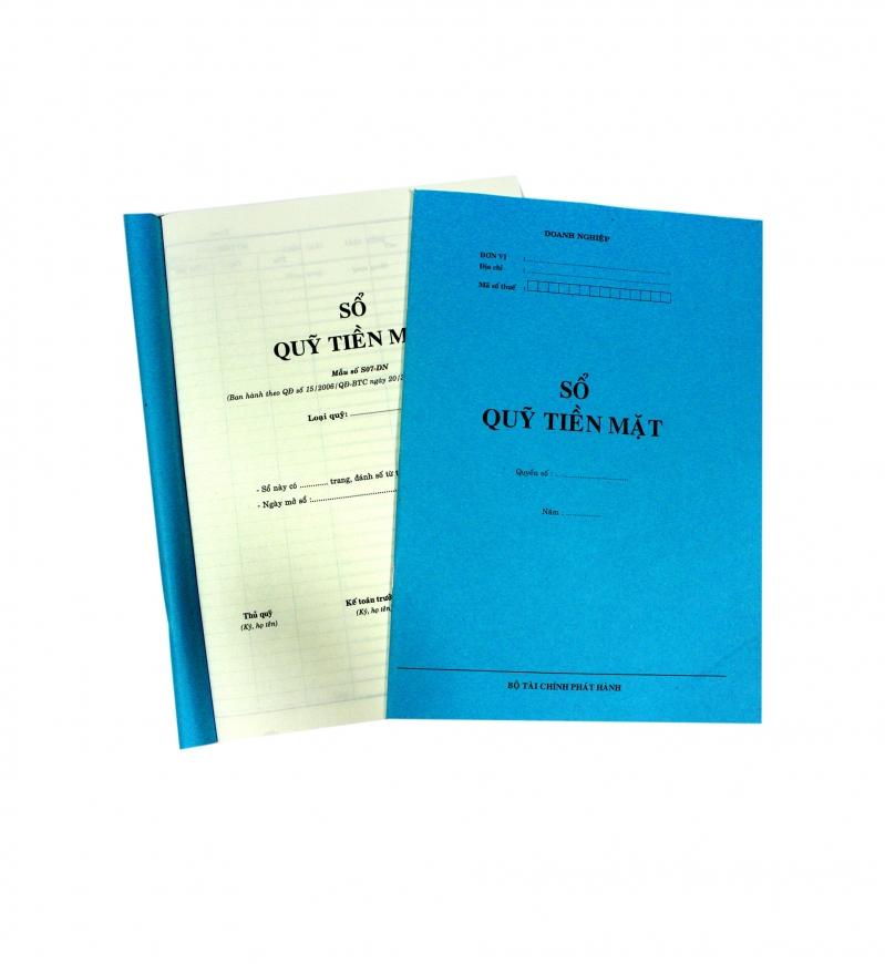 [HCM]Sổ quỹ tiền mặt (2 cuốn)