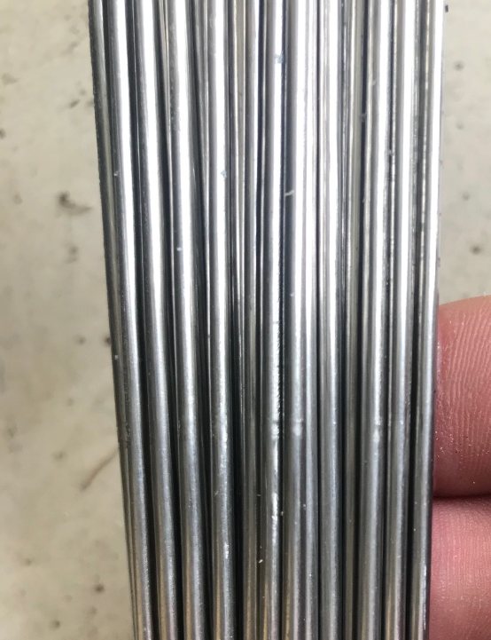 3 thanh trục Inox dài 500mm phi 2mm, 3mm, 4mm, 5mm, 6mm, 7mm tùy chọn (3 thanh dài 1500mm)