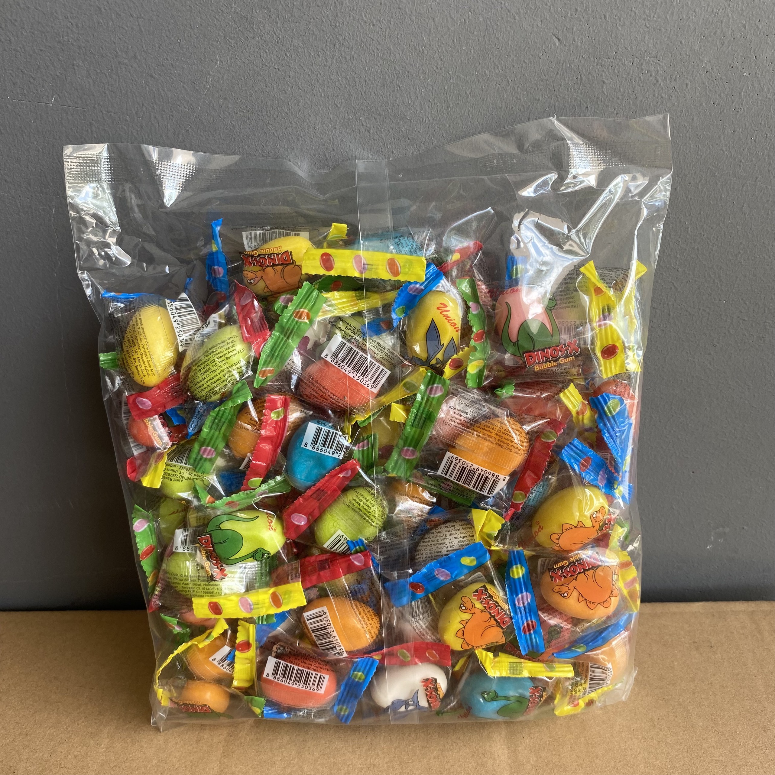 Kẹo Gum Trái Cây Super Max Dinos-X  Bubble Gum 500Gr
