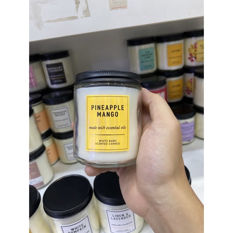 [HCM][Đủ Mùi - Link 2/3] Nến Thơm 1 Bấc Bath And Body Works Candle 1 Wicked (198g)