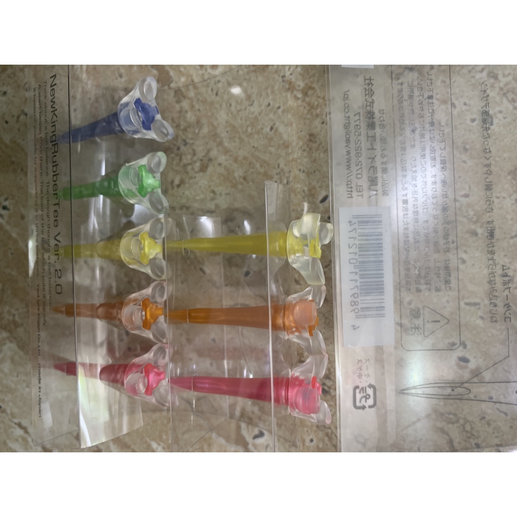 Tee golf New King Rubber Tea Version 2.0 - T-98 T-298 (tee phát bóng gôn)
