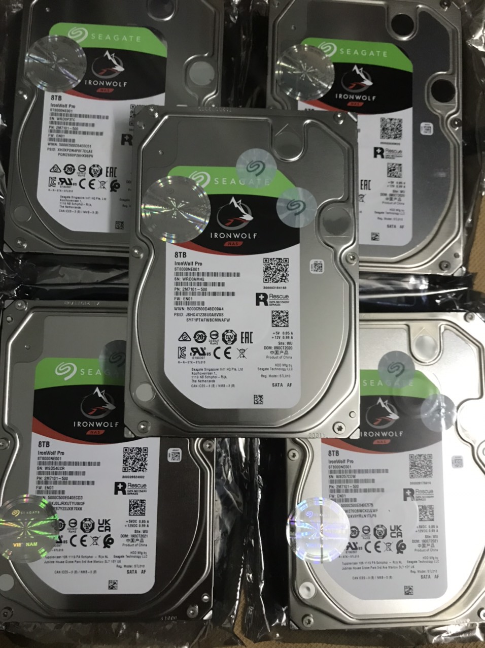 Ổ cứng Seagate Ironwolf Pro 8TB ST8000NE001