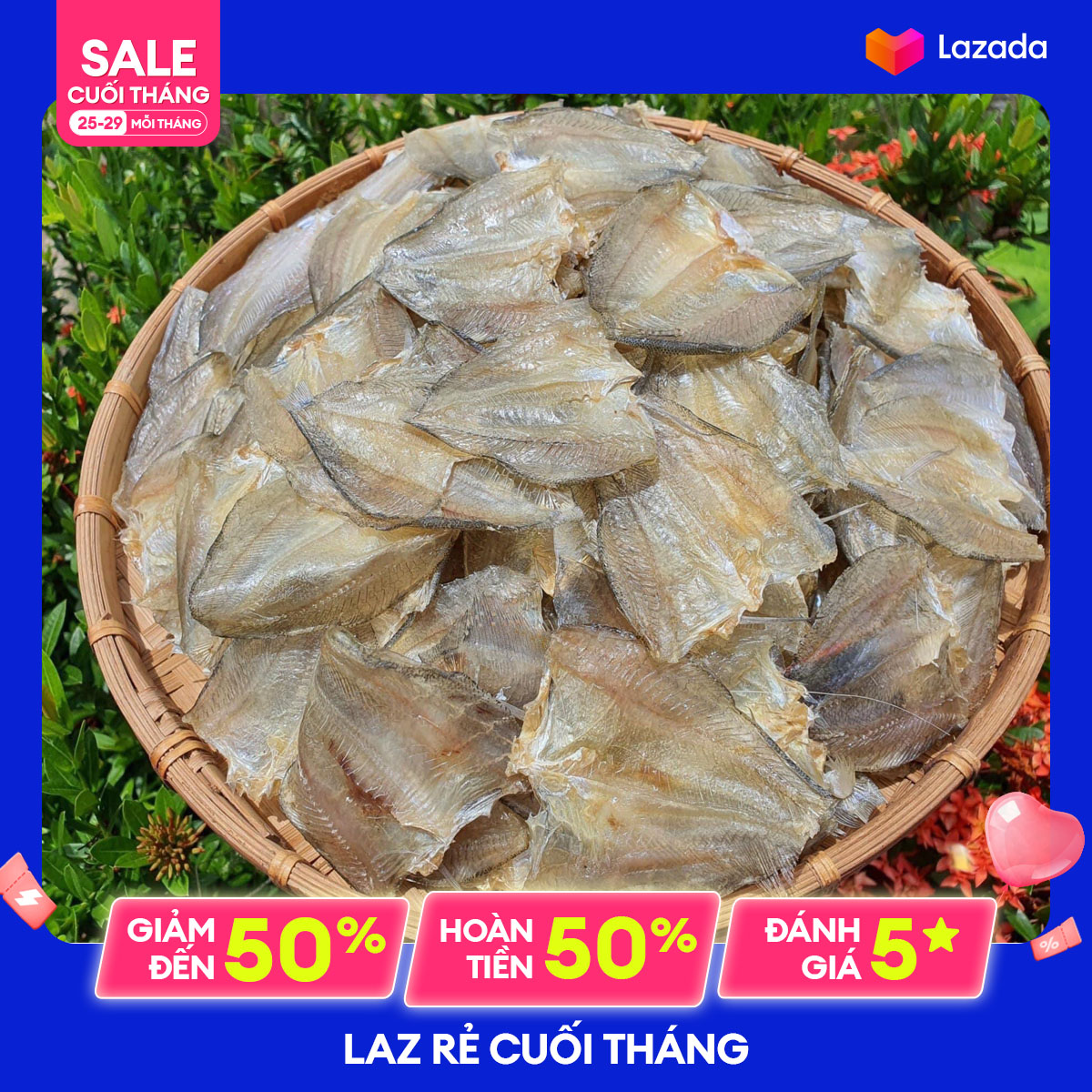 Khô cá sặc đồng rút xương