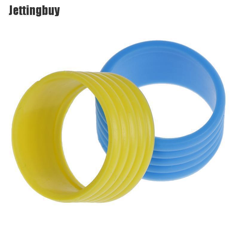 Jettingbuy 4 Cái Kẹp Vòng Cao Su Cho Vợt Tennis Vòng Cao Su Tay Cầm Co Giãn Co Giãn