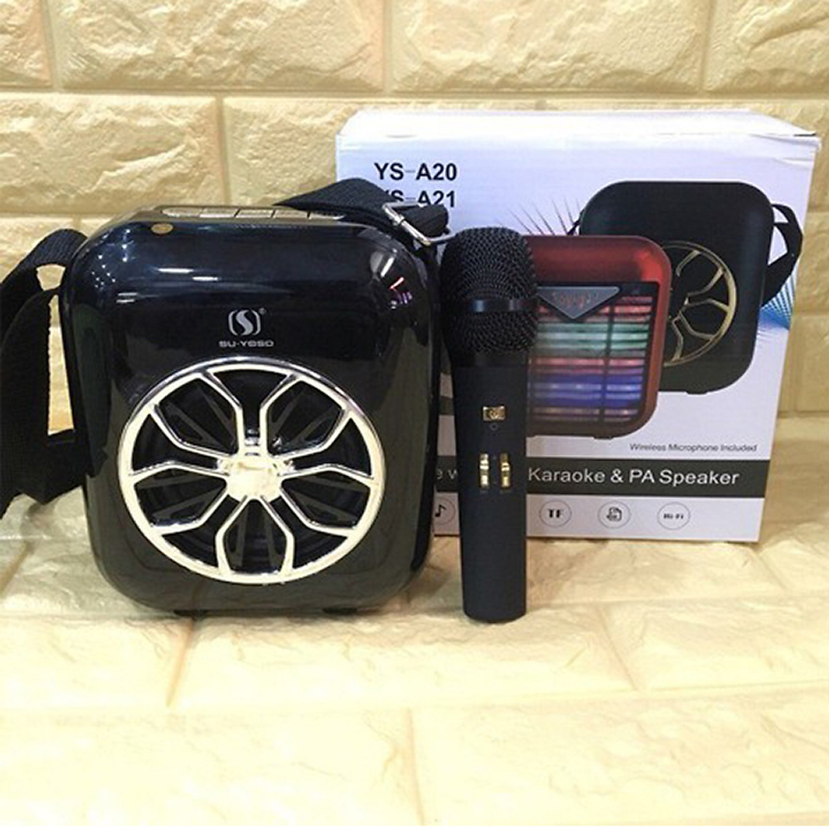 Loa hát Karaoke YS A20 tặng kèm míc hát siêu hay, giao hàng hỏa tốc