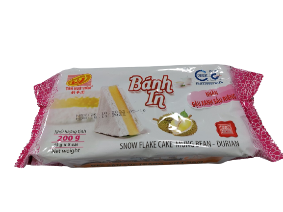 [Combo 3 Gói] Bánh In 5 Miếng - Tân Huê Viên