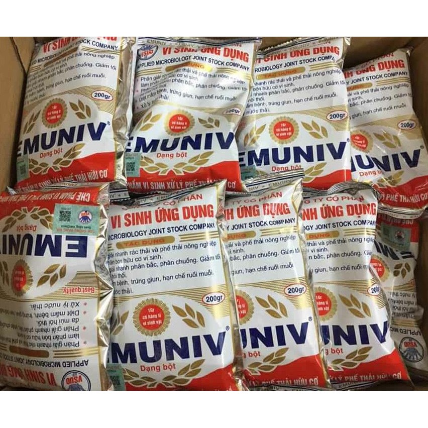 CHẾ PHẨM SINH HỌC EMUNIV 200G