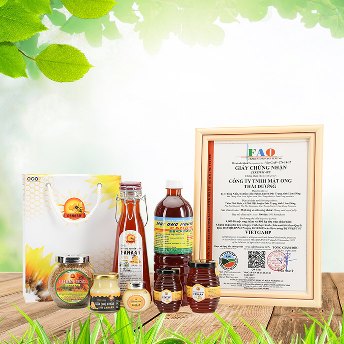 Phấn hoa Canaan 250gr