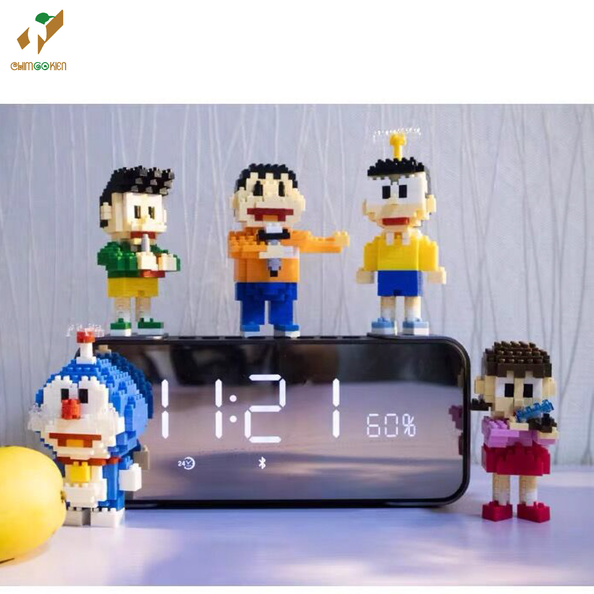 Mô hình lego Doraemon xếp hình lego 250 chi tiết