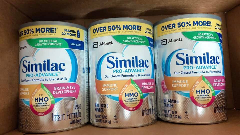 [bay air] date 2023 Sữa Similac Pro Advance 1.02kg của Mỹ