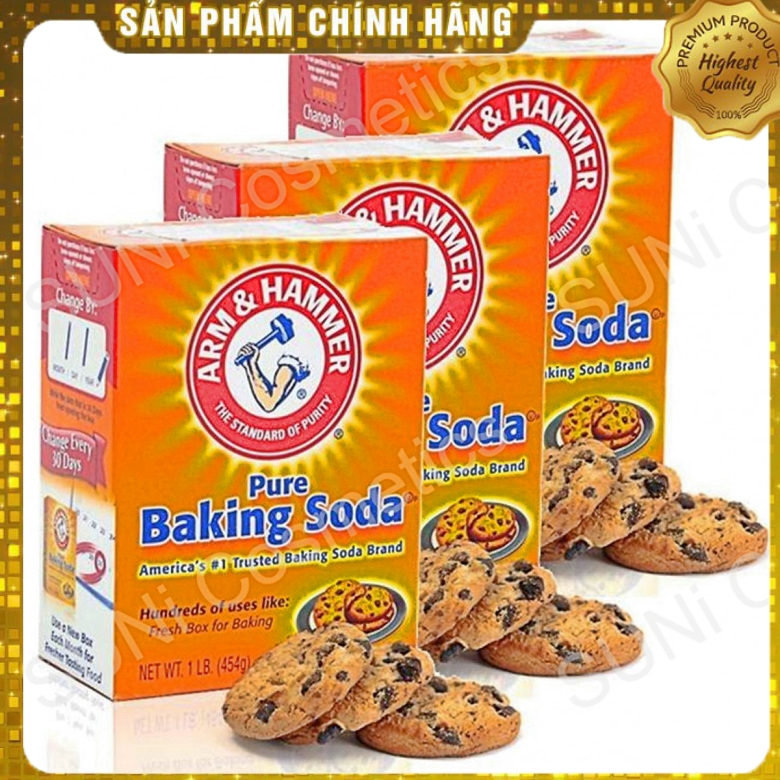 Bột Baking Soda đa công dụng Arm & Hammer 454g (Hộp)