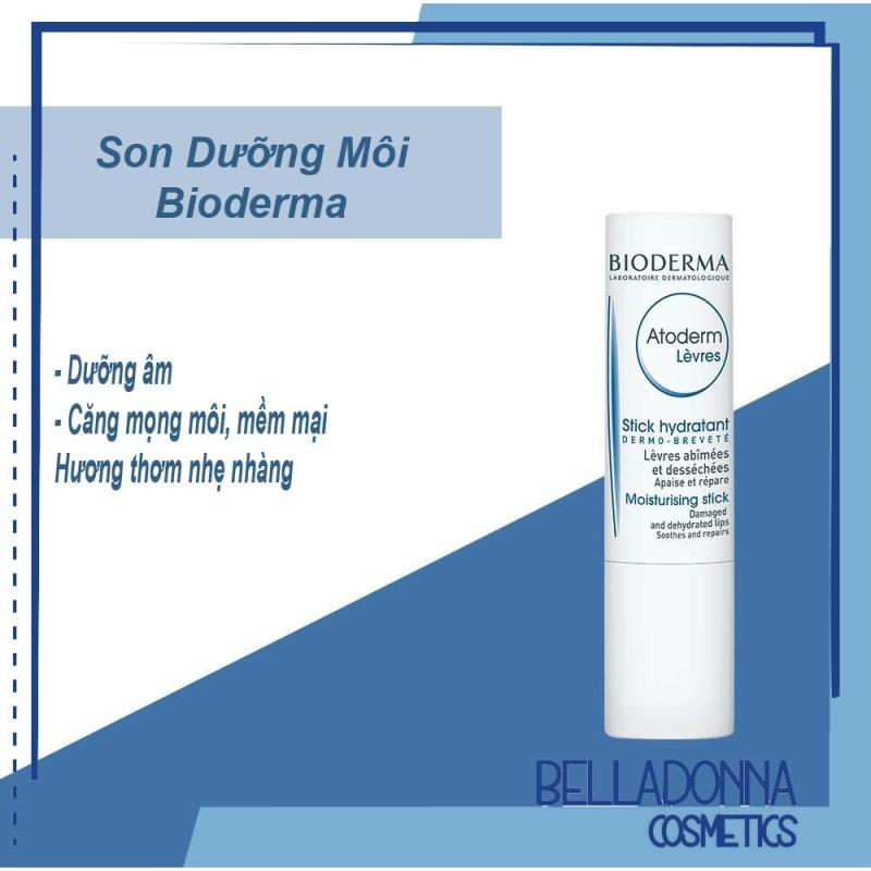 Son Dưỡng Môi Bioderma Atoderm Levres Stick Hydratant 4g
