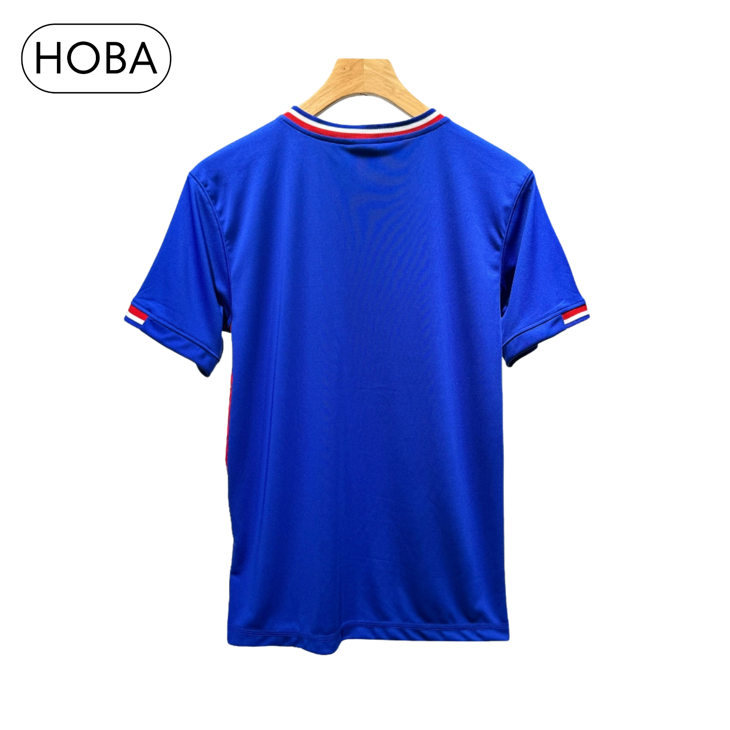 Blue France team soccer jersey set