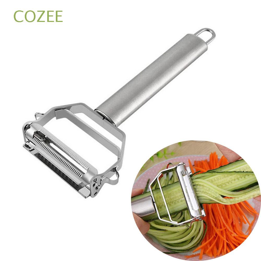 Dụng cụ gọt bào sợi rau củ quả inox đa năng - dao gọt vỏ bào sợi rau củ quả đa năng bằng inox