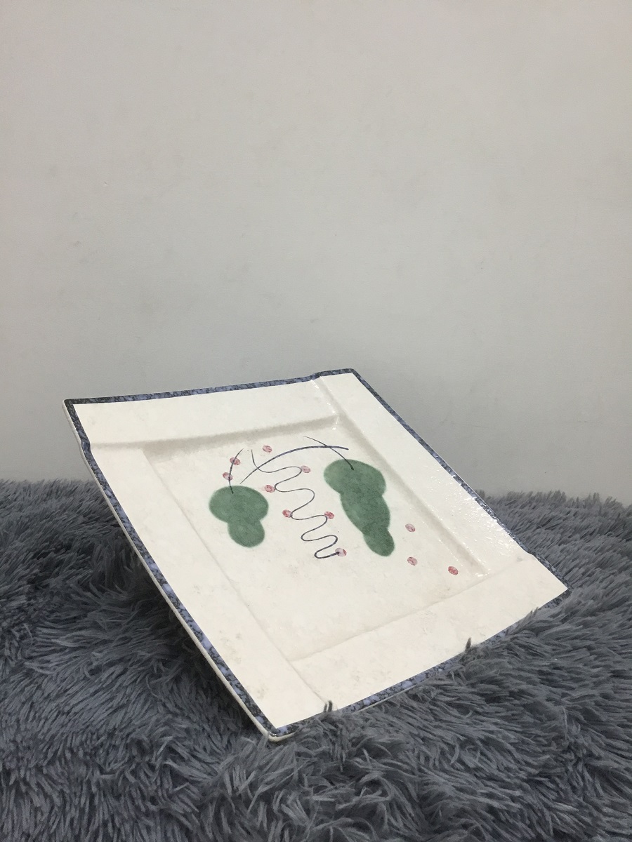 DĨA VUÔNG 29 CM - GỐM SỨ CƯỜNG PHÁT