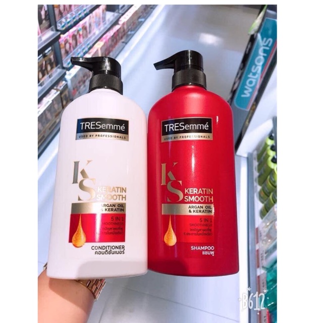 CẶP GỘI VÀ XẢ Tresemme Thái Lan 450ML