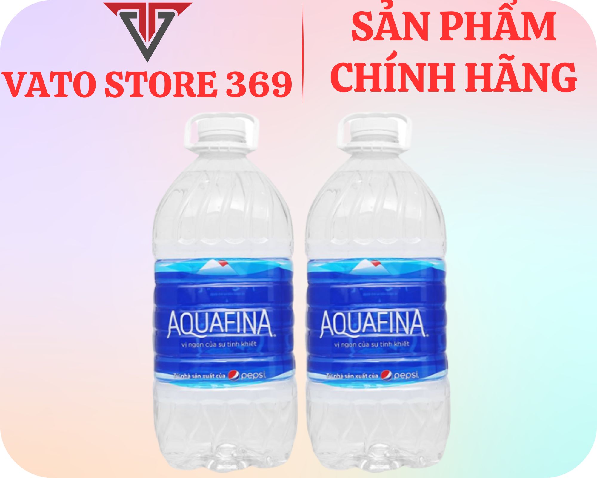 Nước uống đóng chai AQUAFINA can 5L