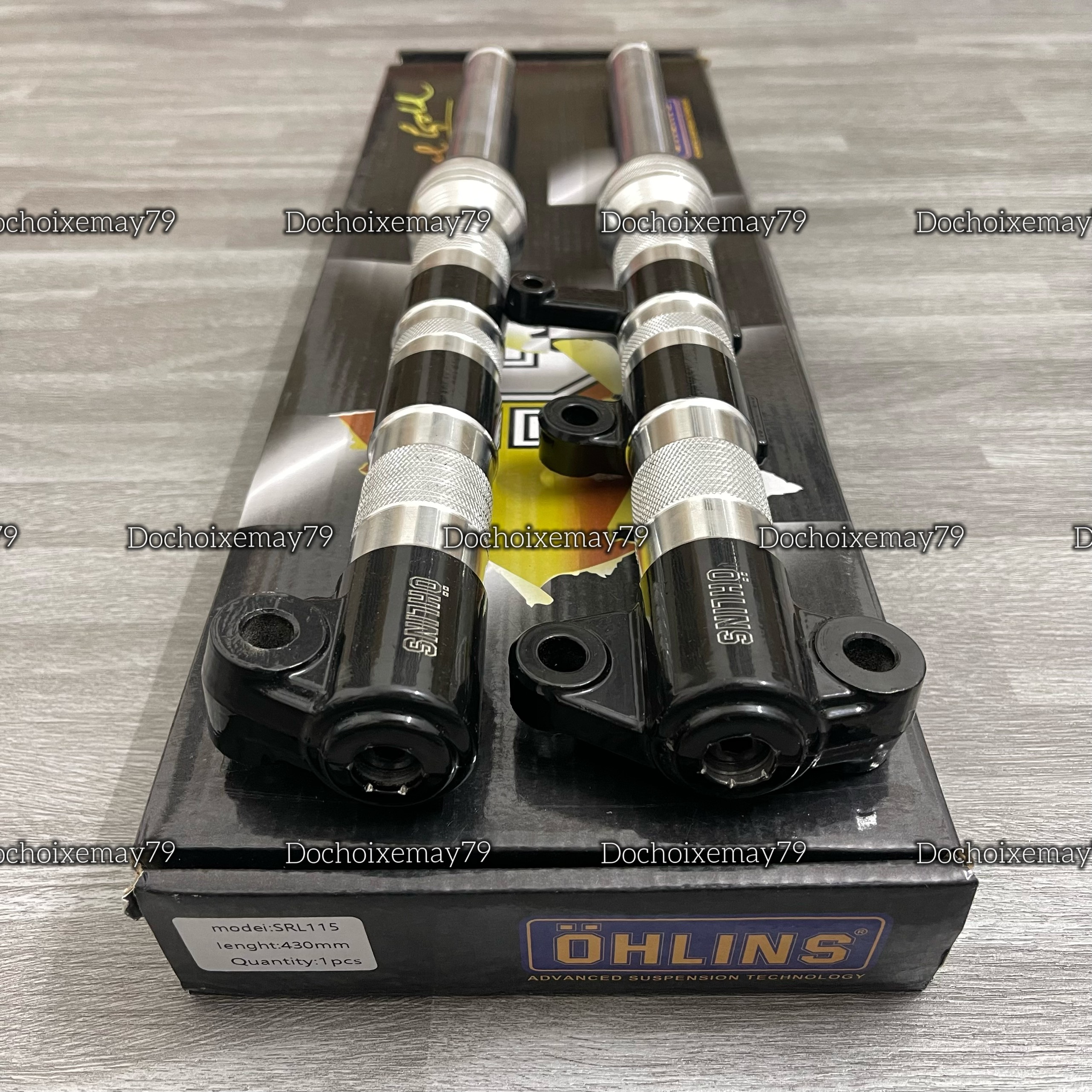 Phuộc trước Ohlins phay thái gắn Sirius