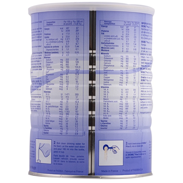 [Date 2.2025] Sữa Biomil Plus số 3 lon 800g