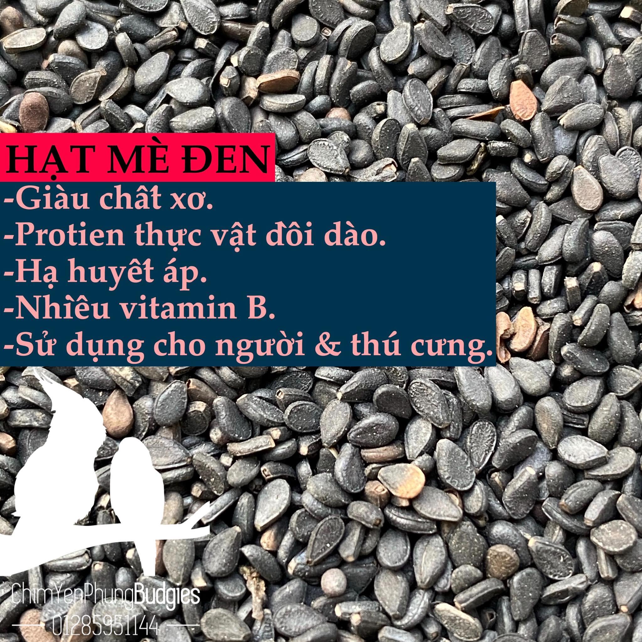 1kg mè (vừng) đen hữu cơ giàu dinh dưỡng.