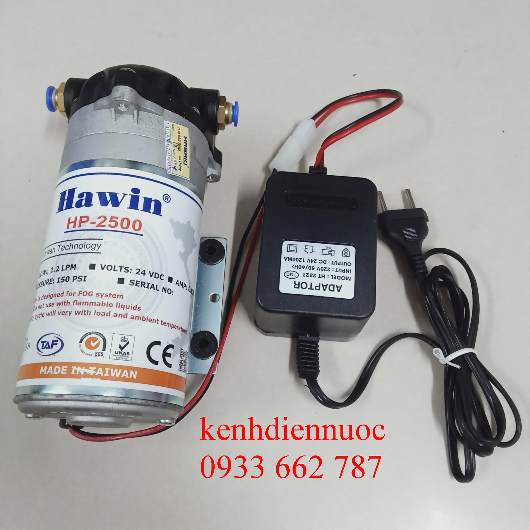 Máy phun sương Đài Loan HP-2500