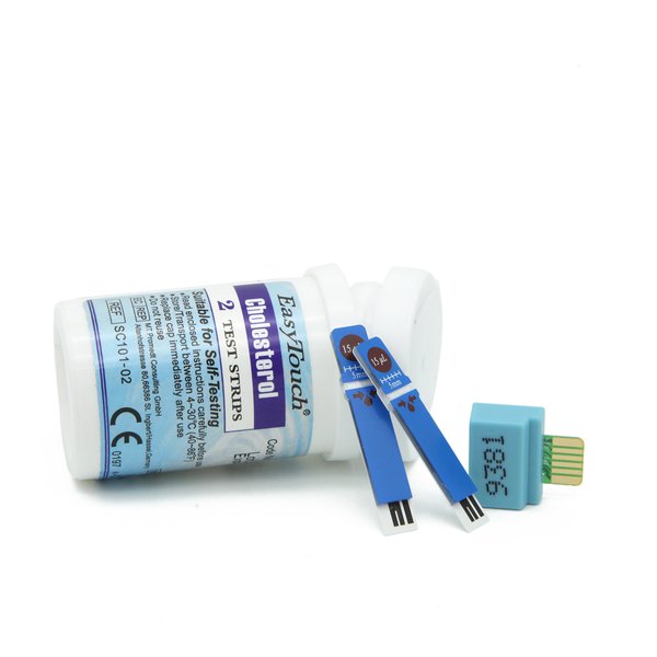 Que Thử Mỡ Máu, Cholesterol Cho Máy Đo Easy Touch GCU ET322 (5 Que)