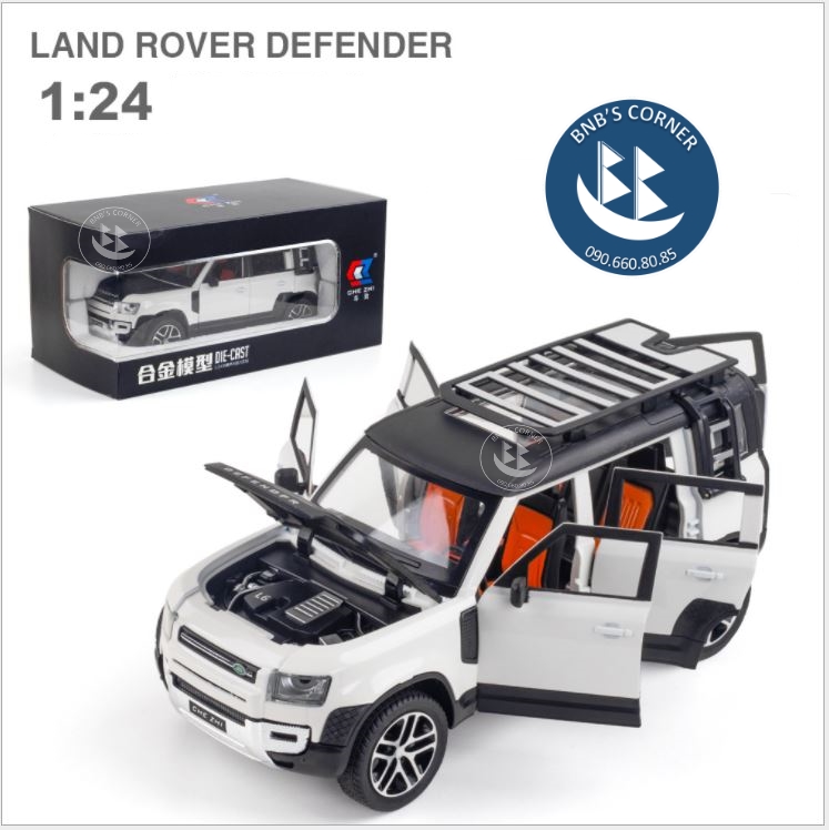 [BNB's Corner] Mô hình xe 1:24 Land Rover Defender