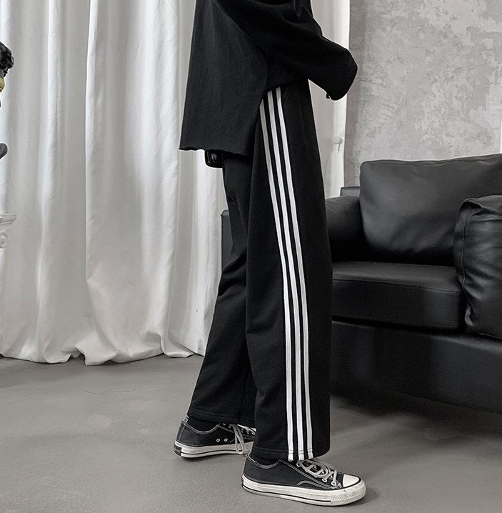 Lan Chi Luxury XẢ KHO [RẺ VÔ ĐỊCH] Quần Ống Rộng 3 Sọc (Quần 3 Sọc Ống Suông) T5