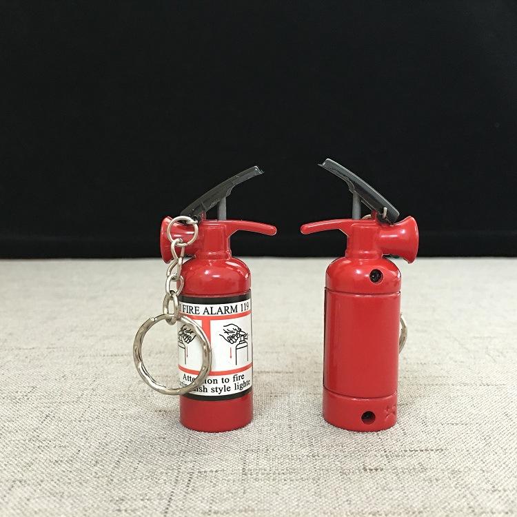 Bật Lữa Hình Bình  Cứu Hỏa CÓ Móc Khóa