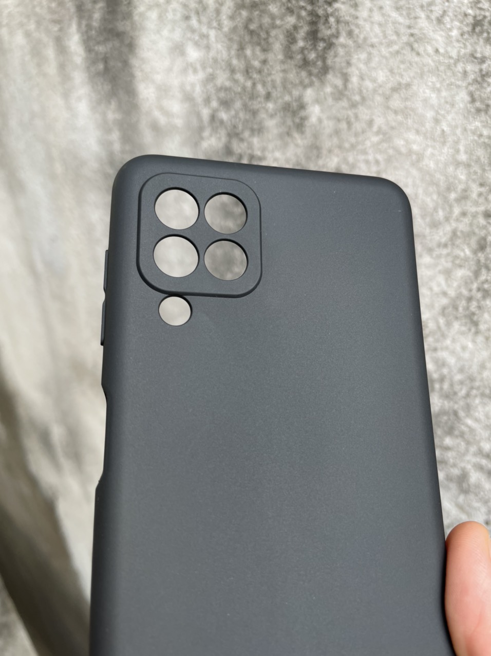 Ốp lưng dẻo cho Samsung Galaxy A22 4G 6.4 inch (đen)